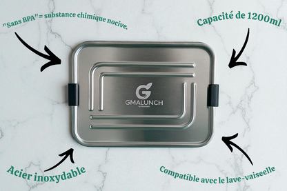 🥗 Lunch Box Inox  – 1200 ml